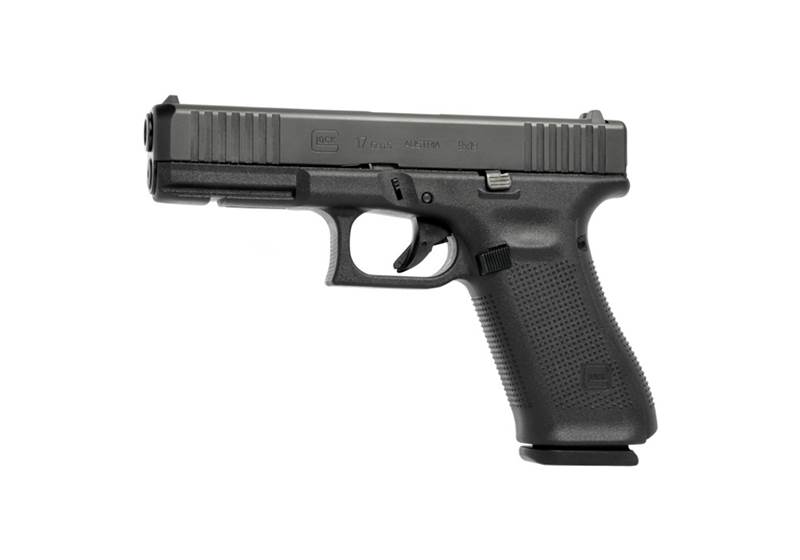 Pistol Glock 17 Gen5 med front serrations, kaliber 9x19mm (9 mm)